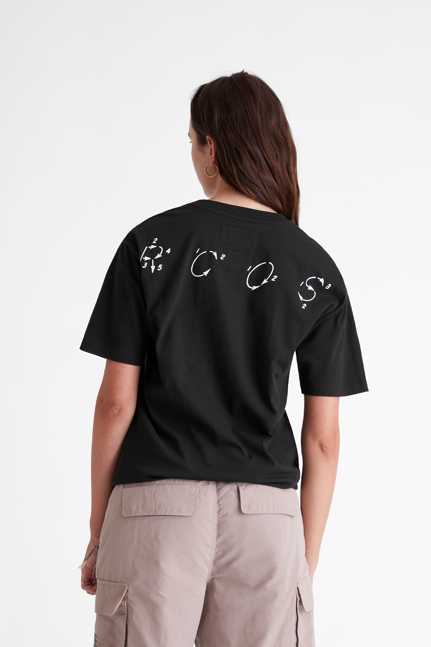 From Here To There T-Shirt in Black