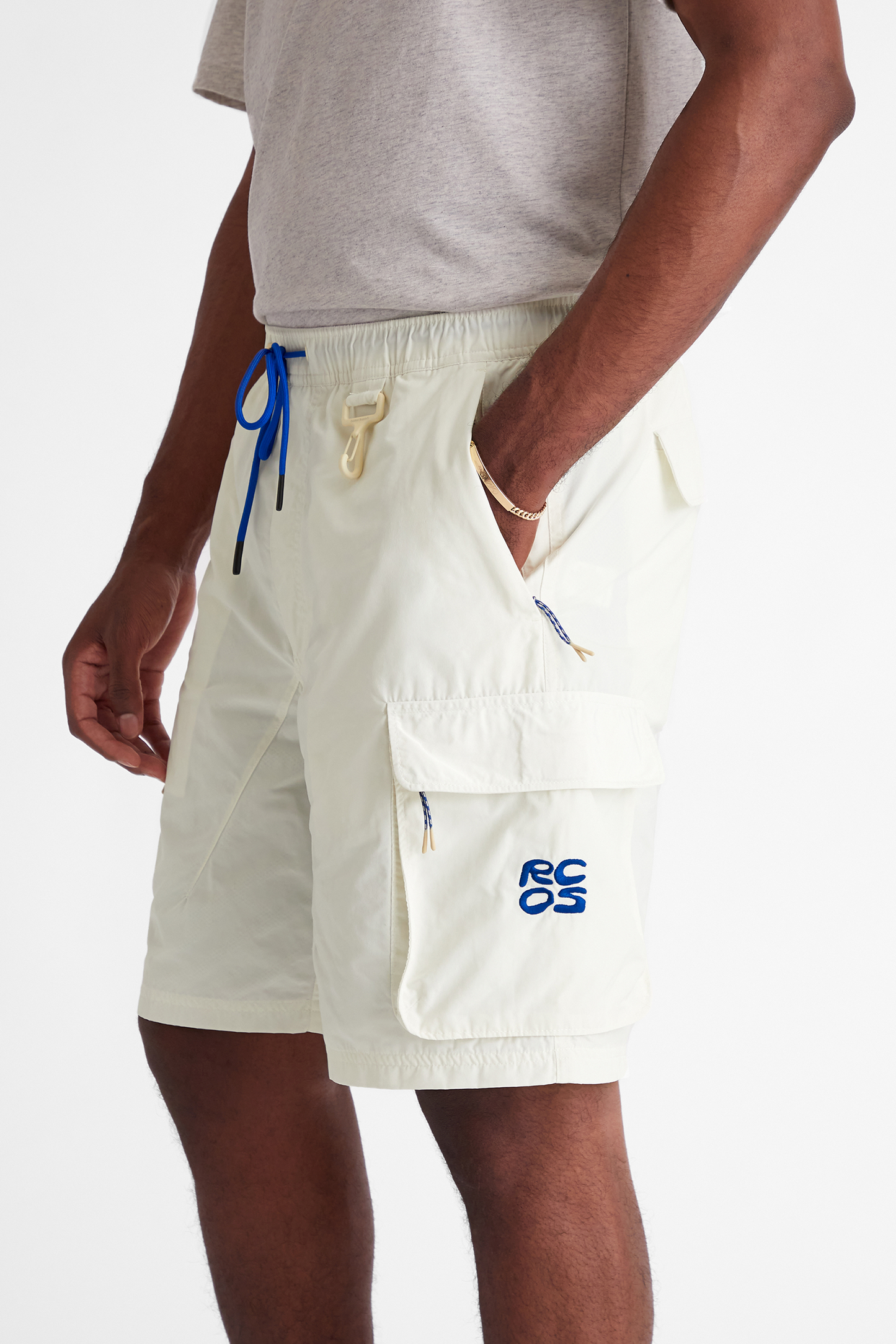 Cargo Short in White