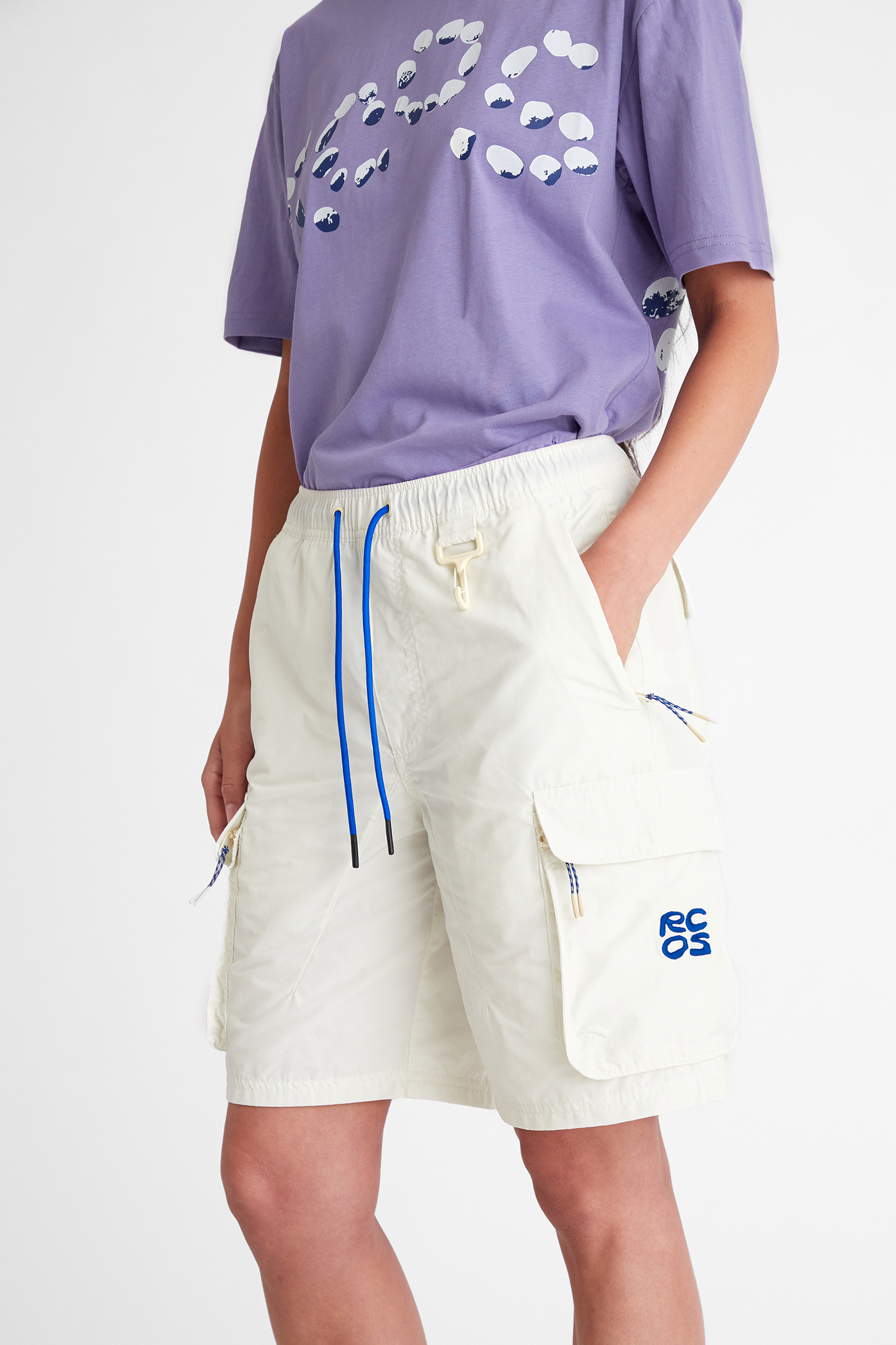 Cargo Short in White