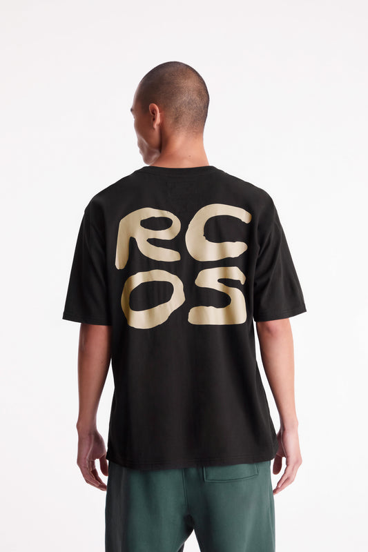 Stack Logo T-Shirt in Black