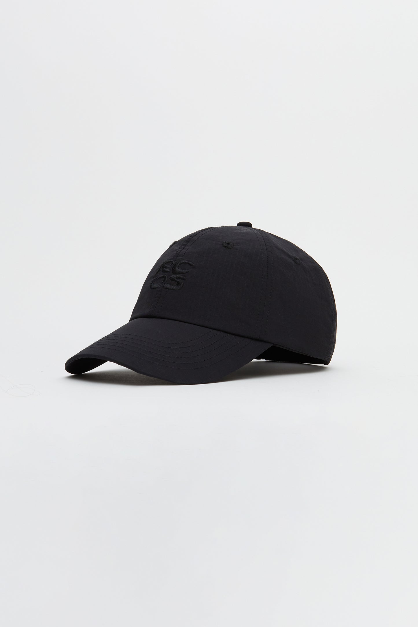 Nylon Ripstop RCOS Hat in Black