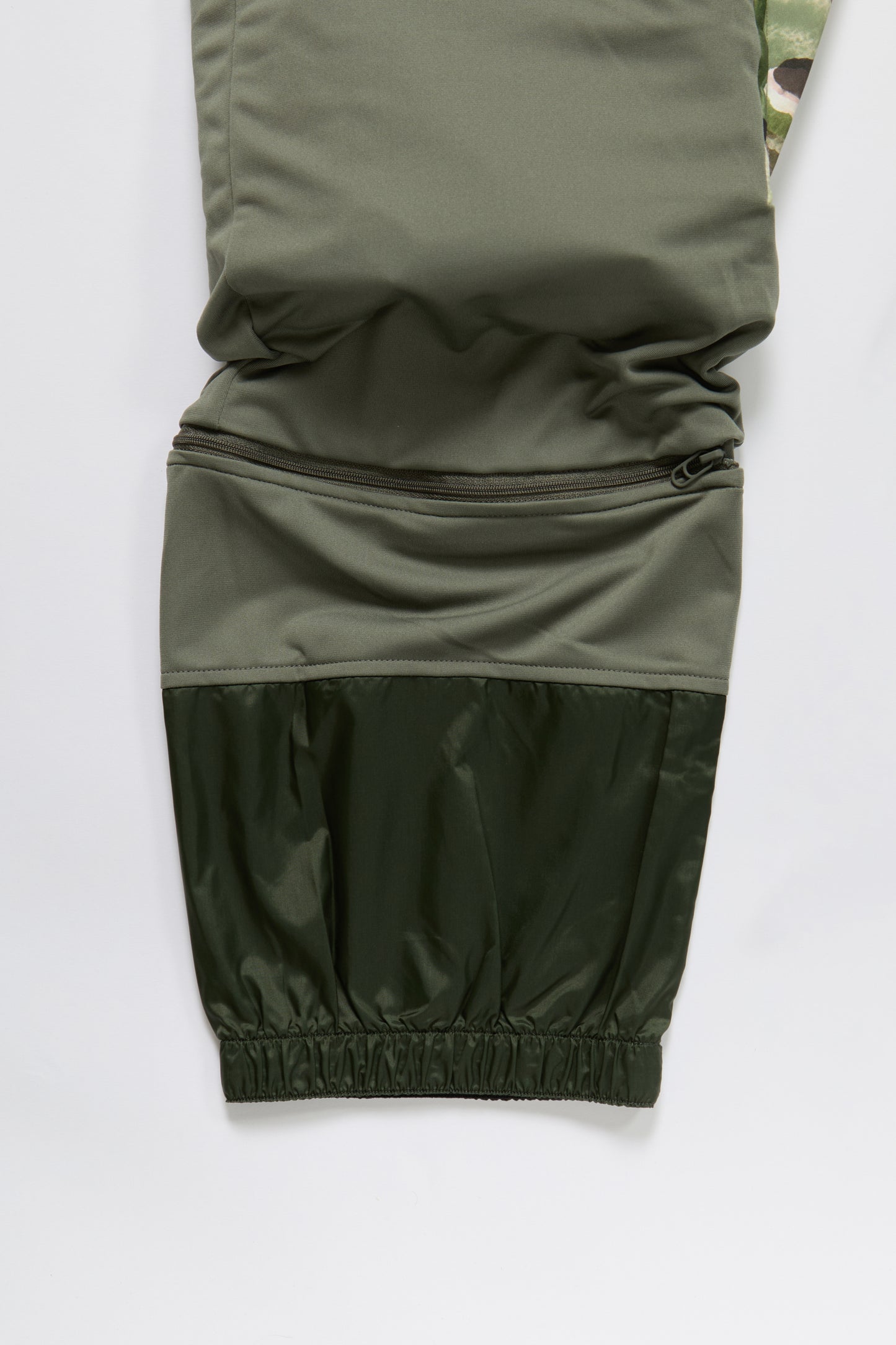 Taped Seam Nylon Shell Pant in Watercolor Camo