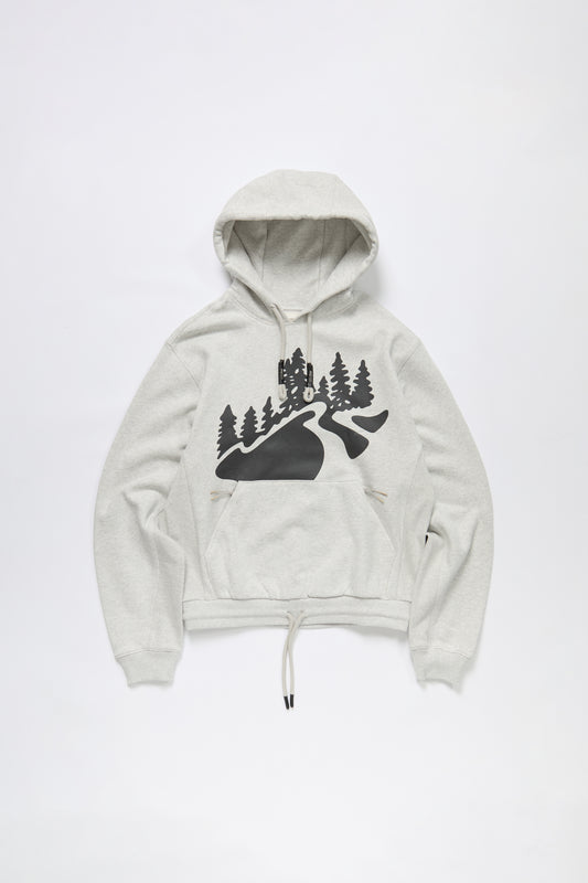 Outdoor Supply Hoodie in Heather Grey