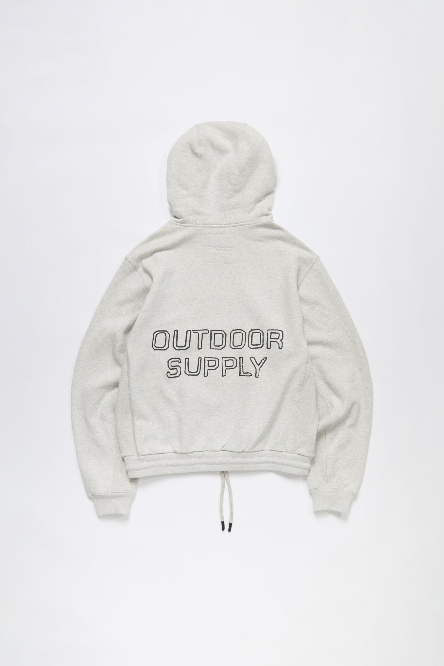 Outdoor Supply Hoodie in Heather Grey