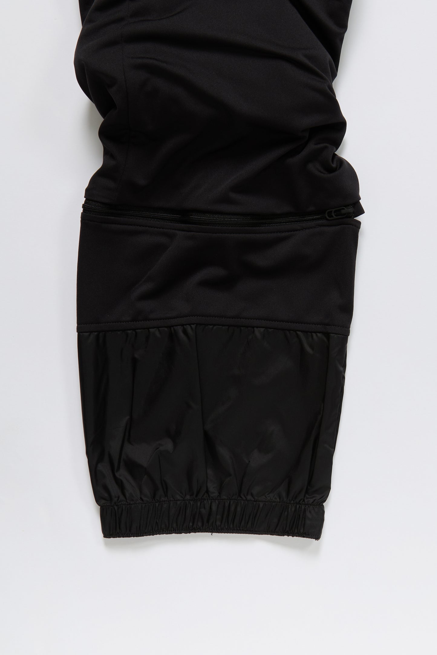 Taped Seam Nylon Shell Pant in Khaki & Black