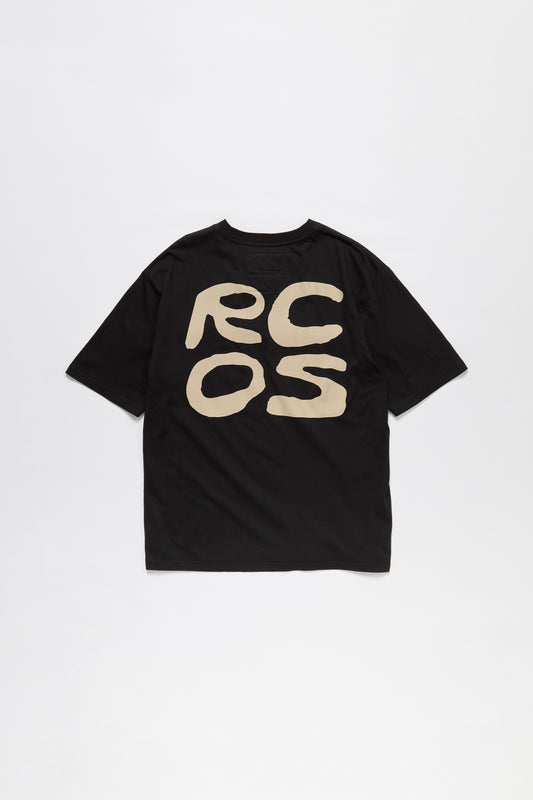 Stack Logo T-Shirt in Black