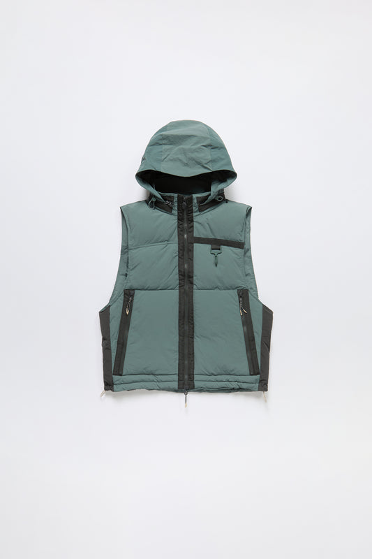 Puffer Vest in Green