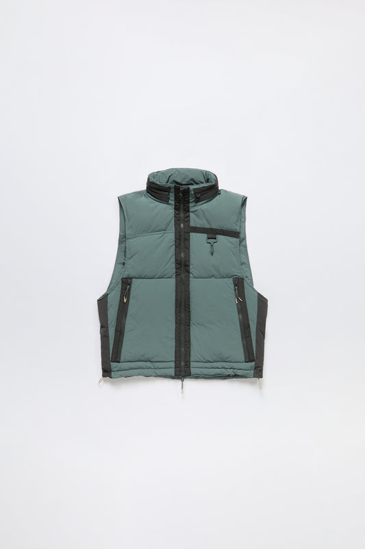 Puffer Vest in Green