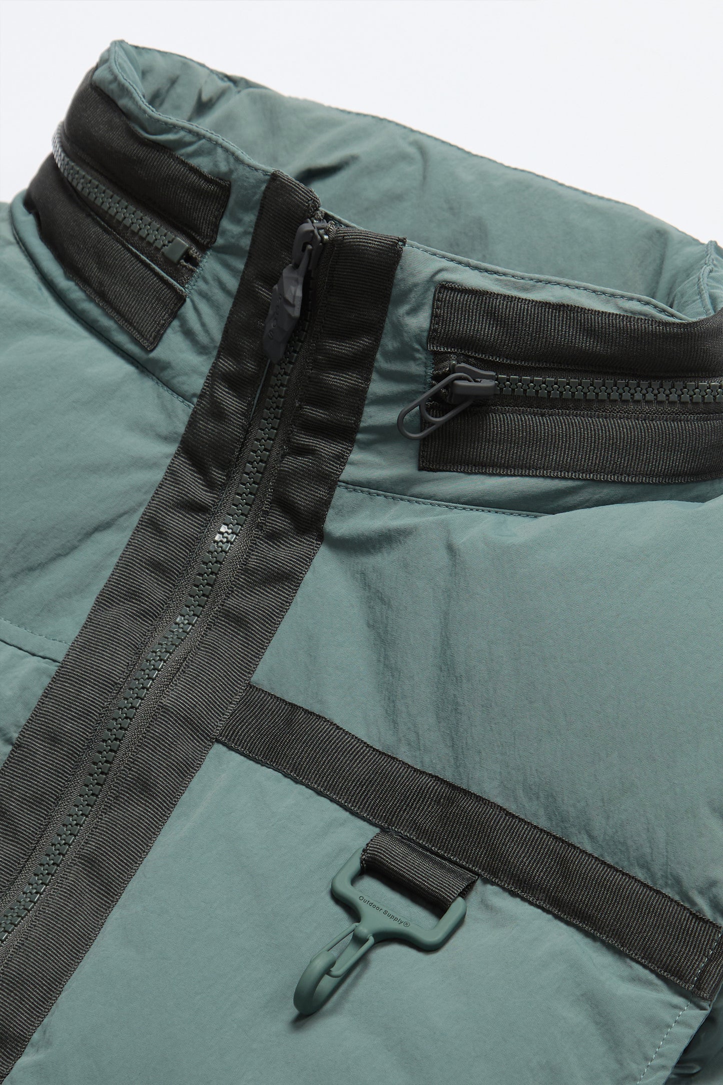 Puffer Vest in Green