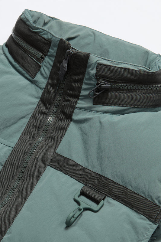 Puffer Vest in Green