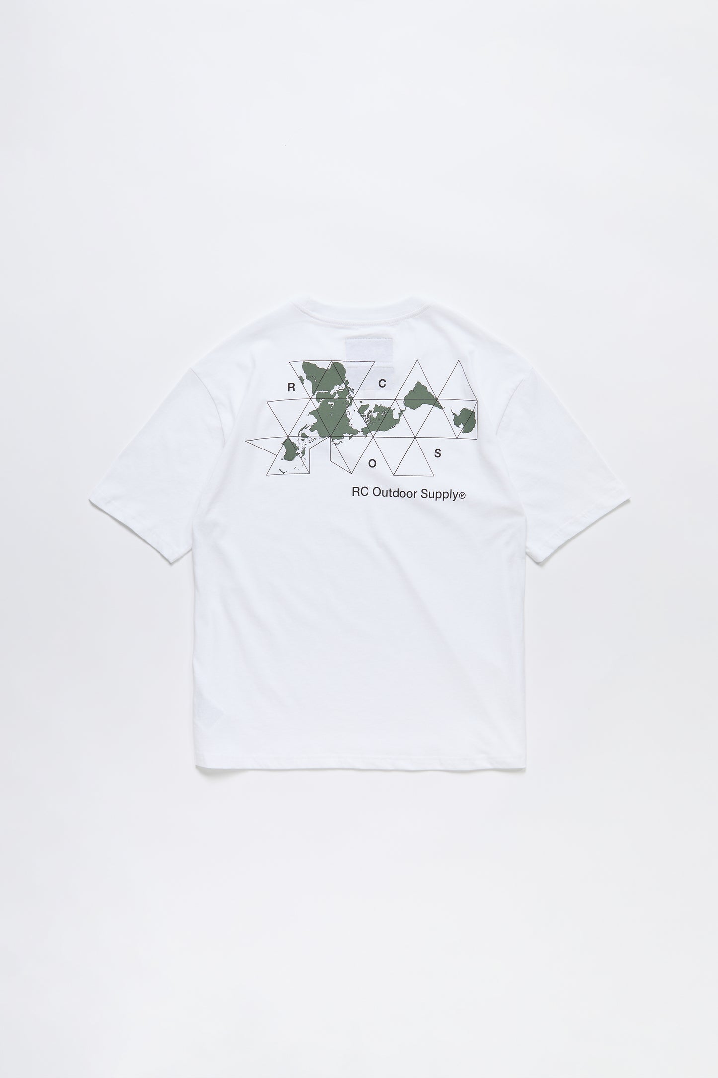 Icosa Triangles T-Shirt in White
