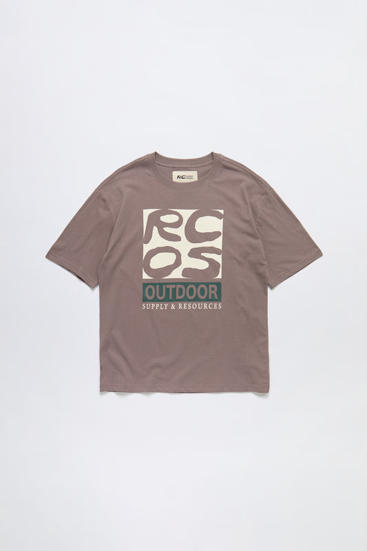 Supply & Resources T-Shirt in Brown