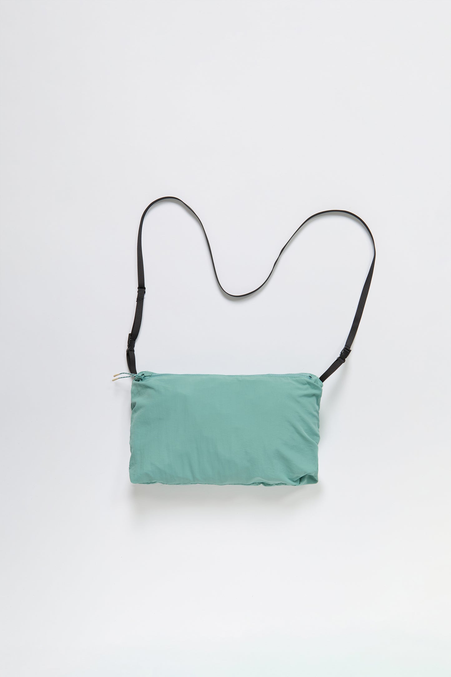Nylon Cargo Anorak in Green