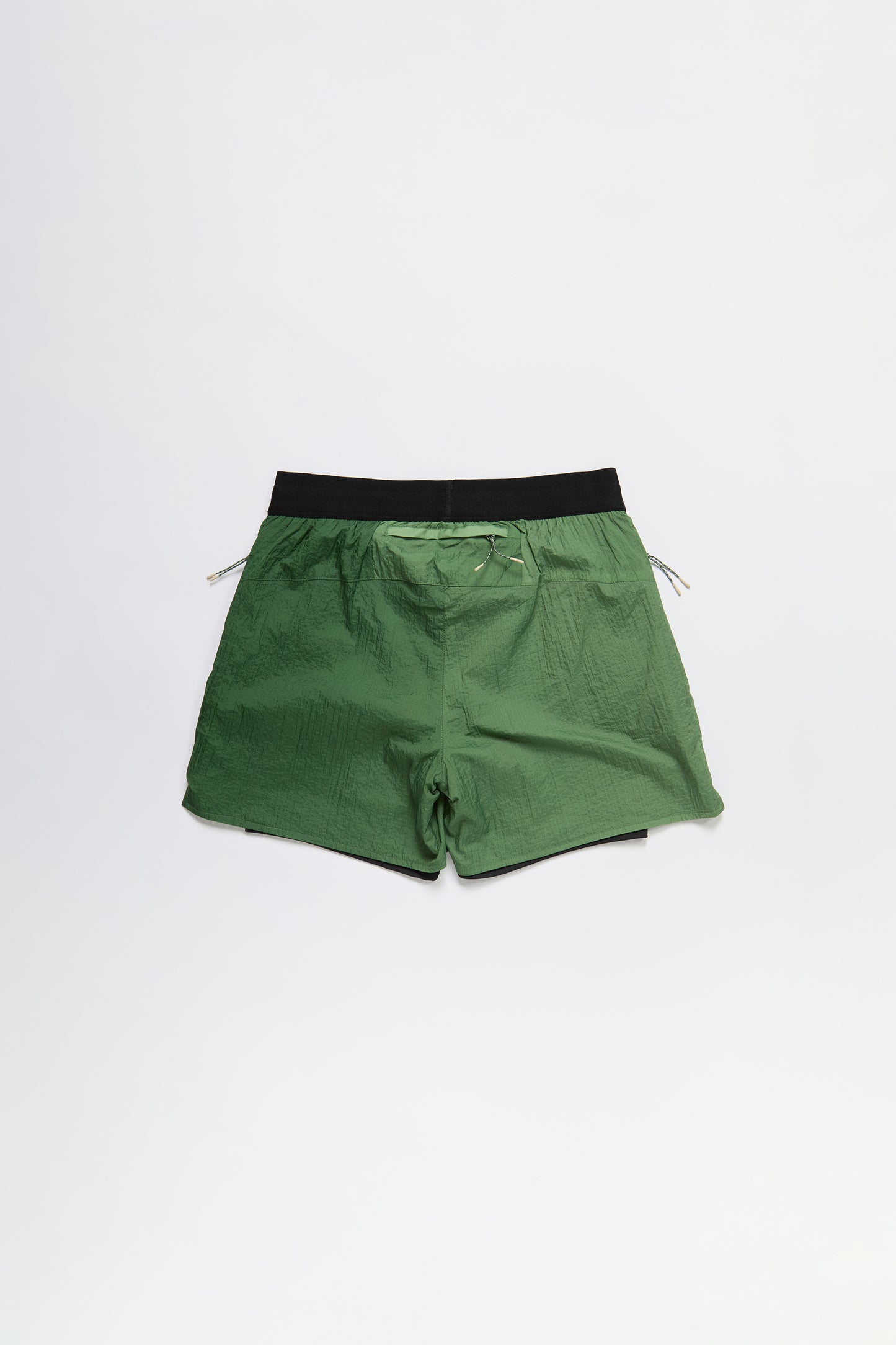 2-In-1 Running Short in Gradient Green