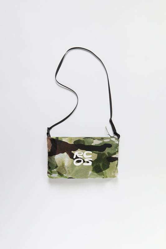 Packable Nylon Ripstop Jacket in Watercolor Camo