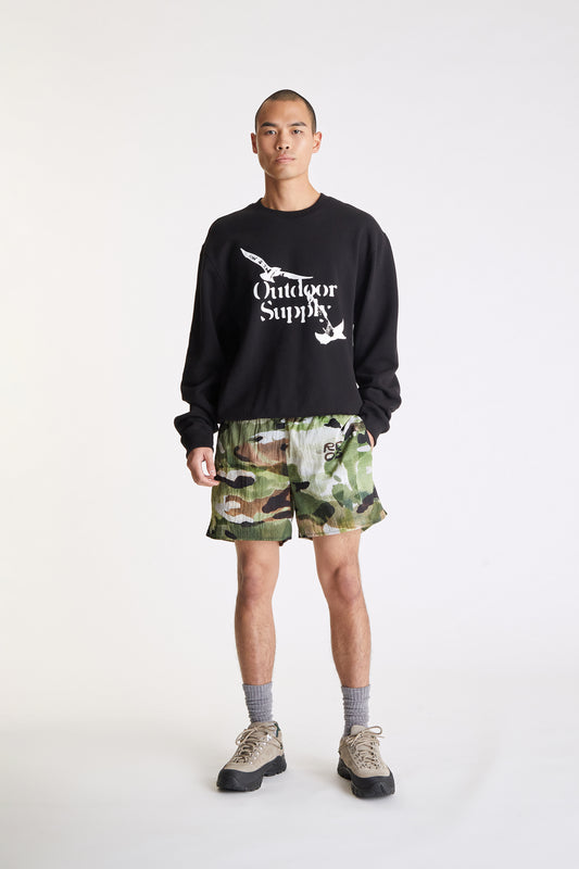 2-In-1 Running Short in Watercolor Camo