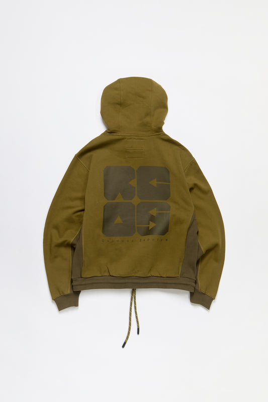 Arrows Hoodie in Olive