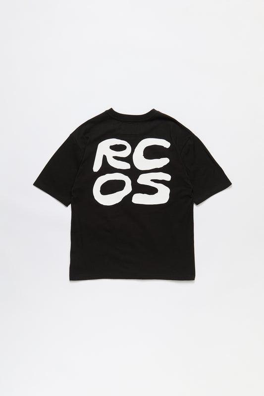 Stack Logo T-Shirt in Black & White