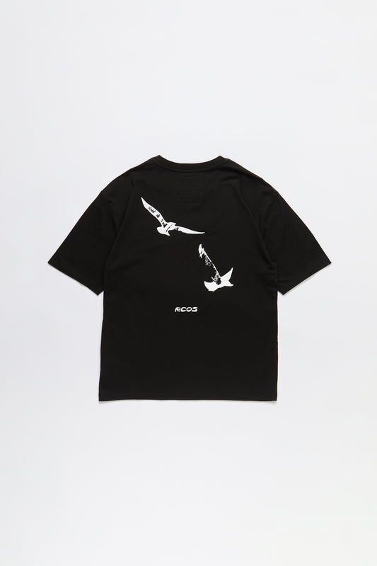 Birds T-Shirt in Black