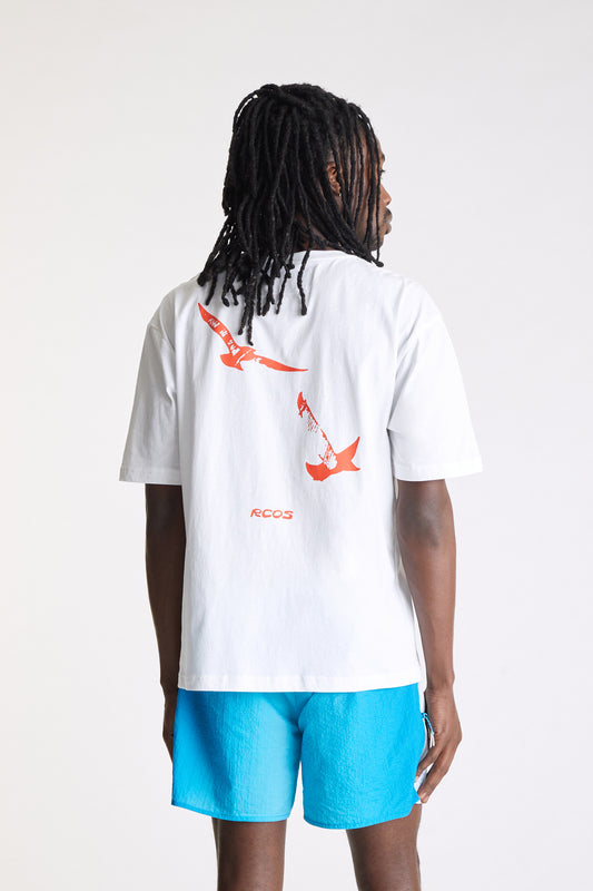 Birds T-Shirt in White