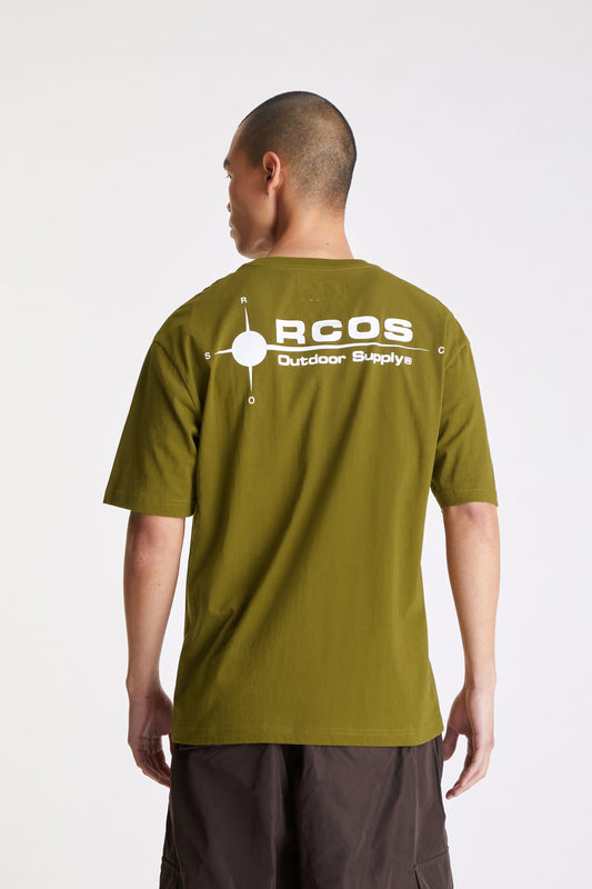 Compass T-Shirt in Olive