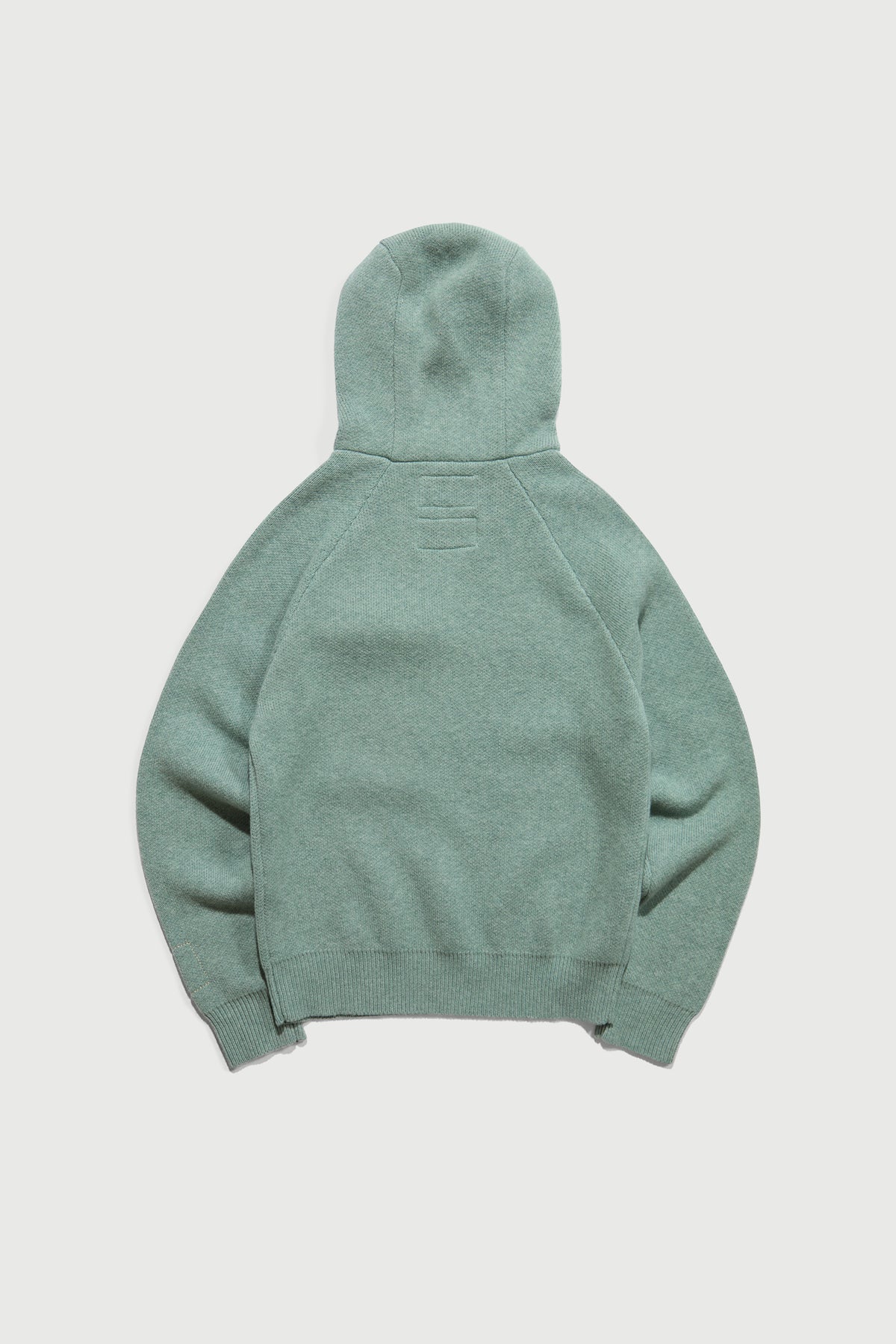 Hooded Quarter Zip Sweater - MW