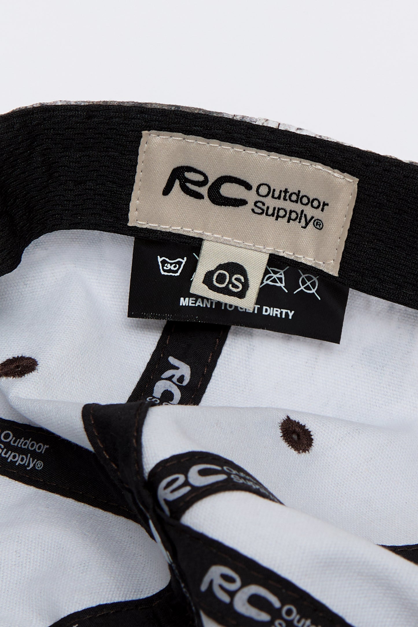 Cotton Stack Logo Hat in Tree Bark Camo
