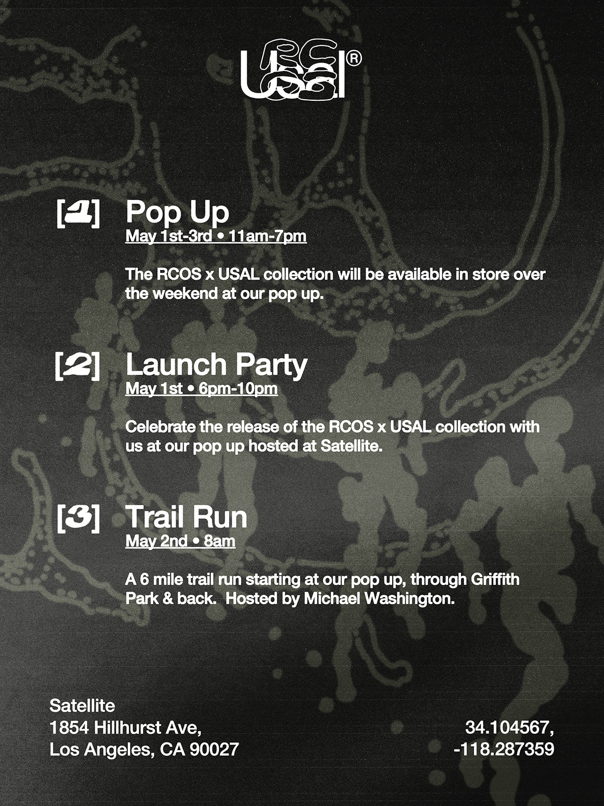 RCOS x USAL Pop Up & Events