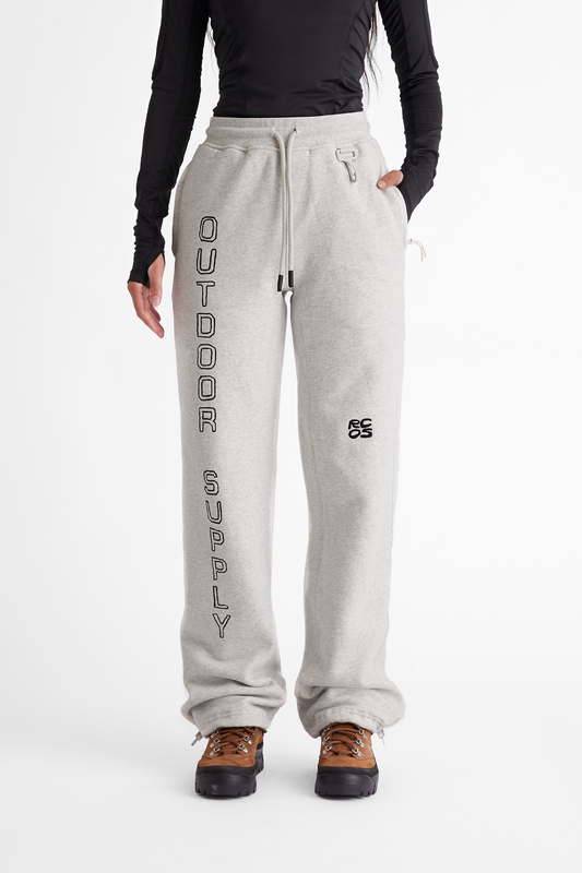 Outdoor Supply Sweatpant in Heather Grey