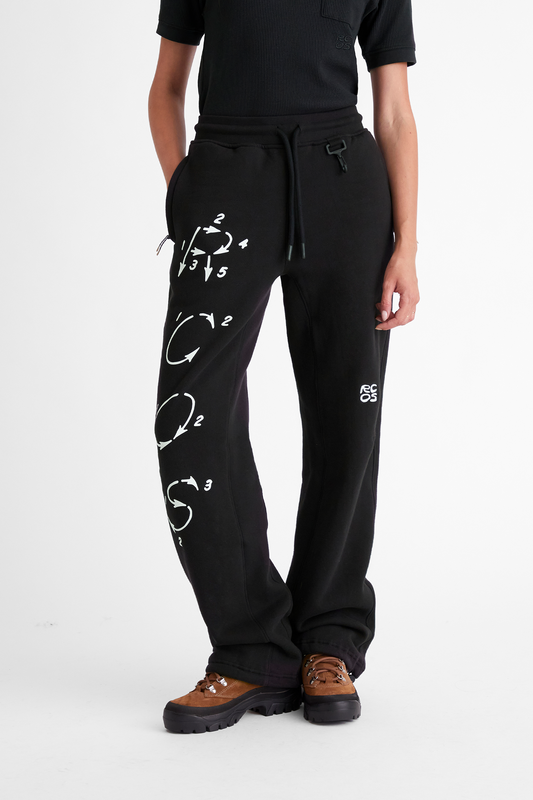 Arrows Sweatpant in Black