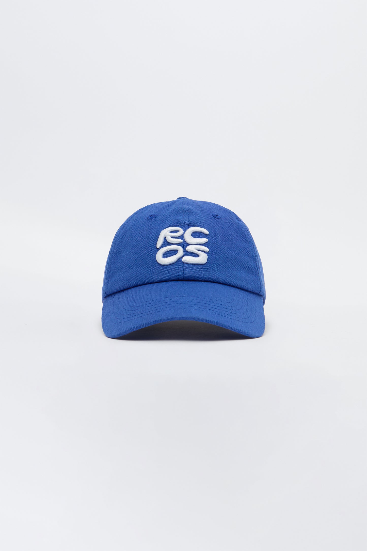 Cotton Stack Logo Hat in Cobalt