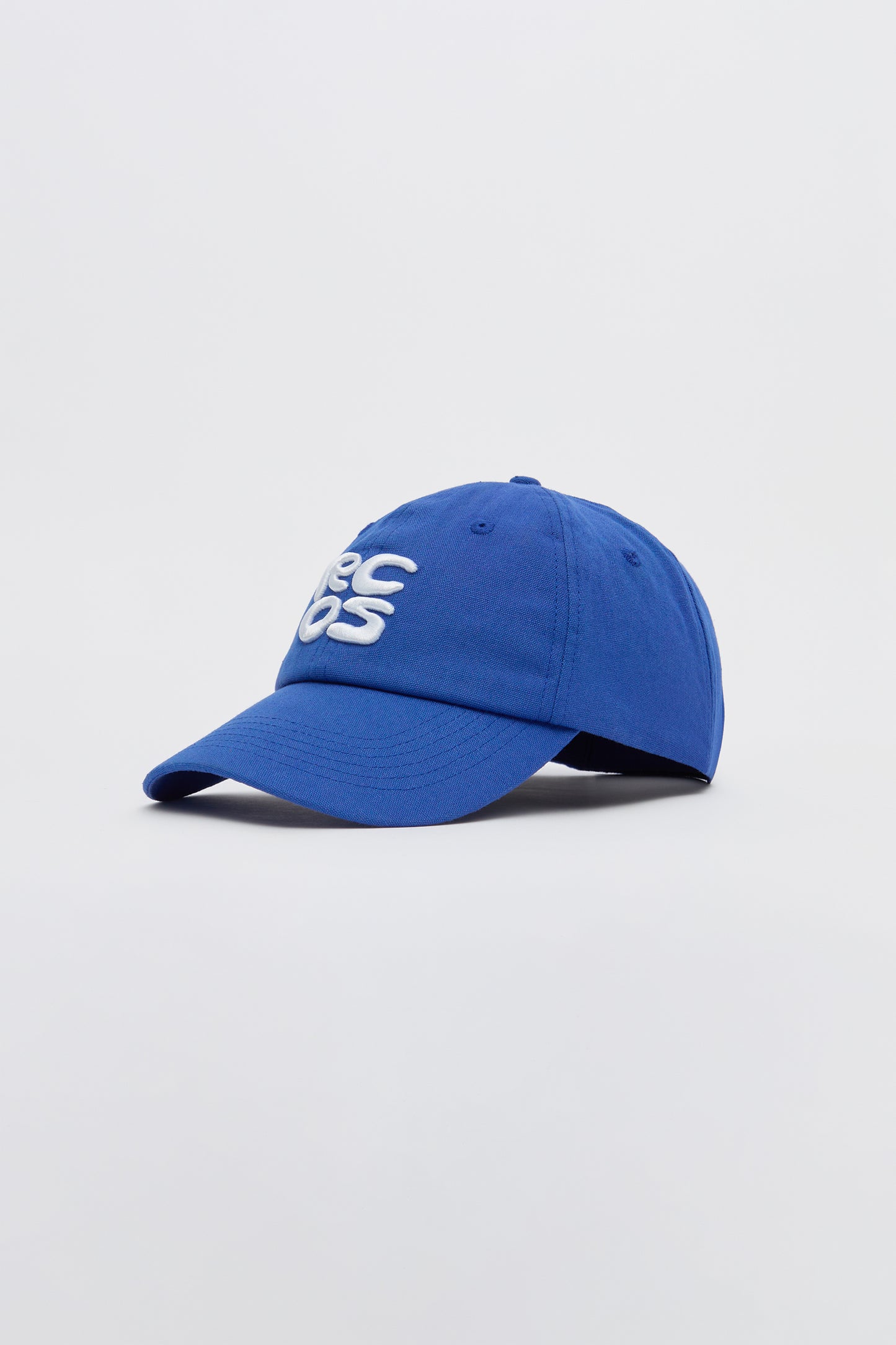Cotton Stack Logo Hat in Cobalt