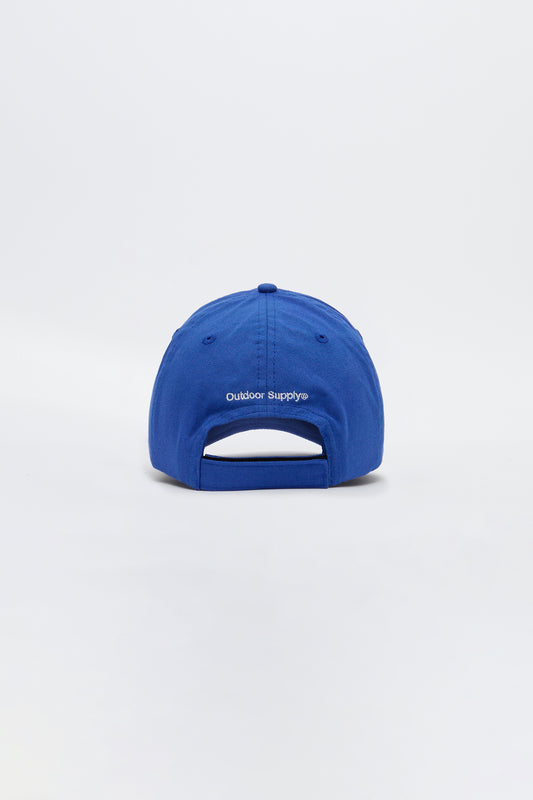 Cotton Stack Logo Hat in Cobalt