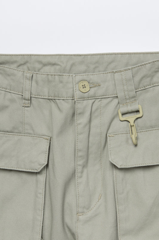 Cotton Cargo Pant in Sage Green