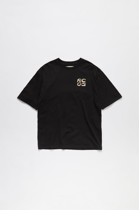 Stack Logo T-Shirt in Black