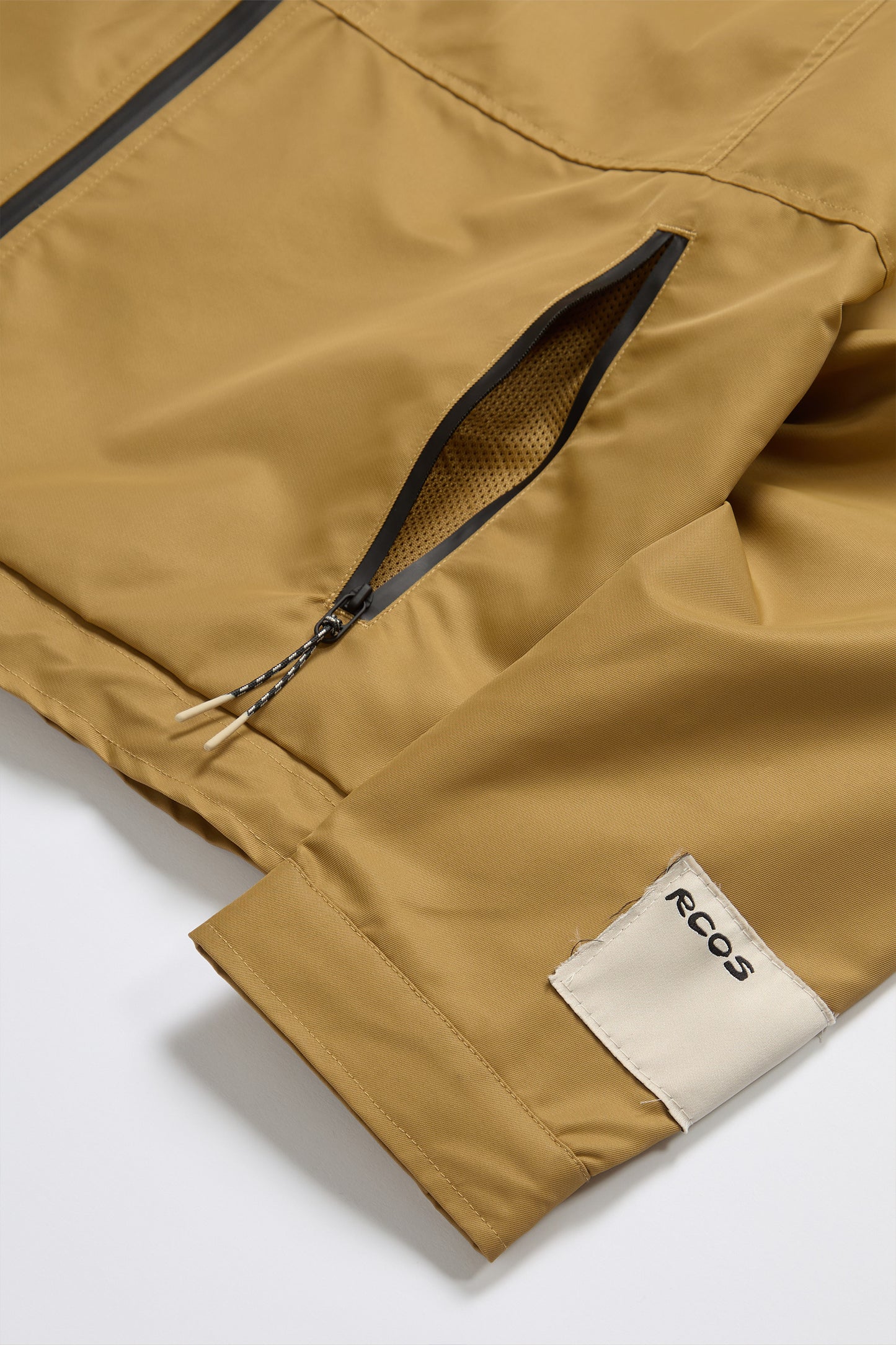 Nylon Work Jacket in Ochre