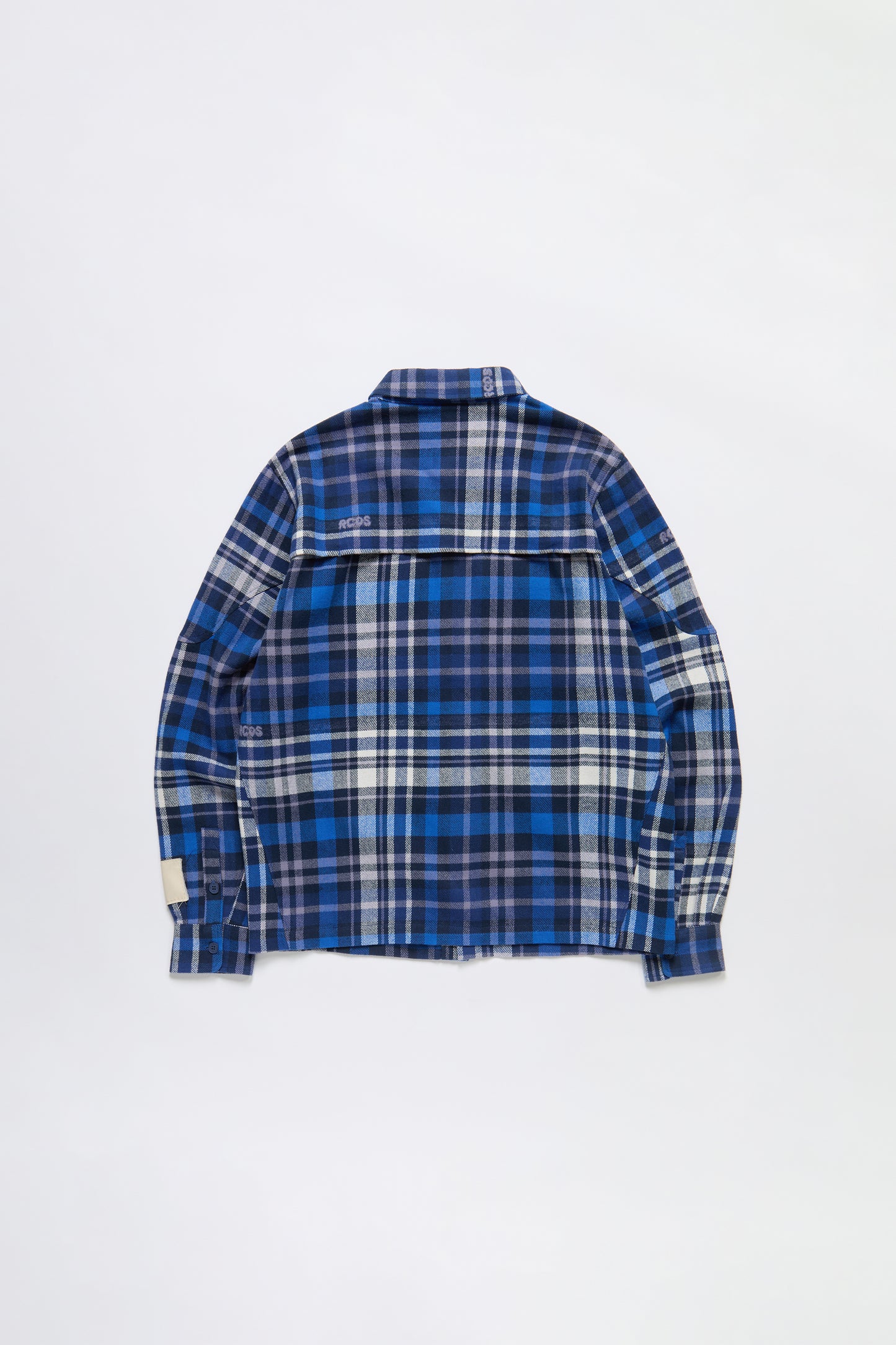 Flannel Shirt in Blue Plaid