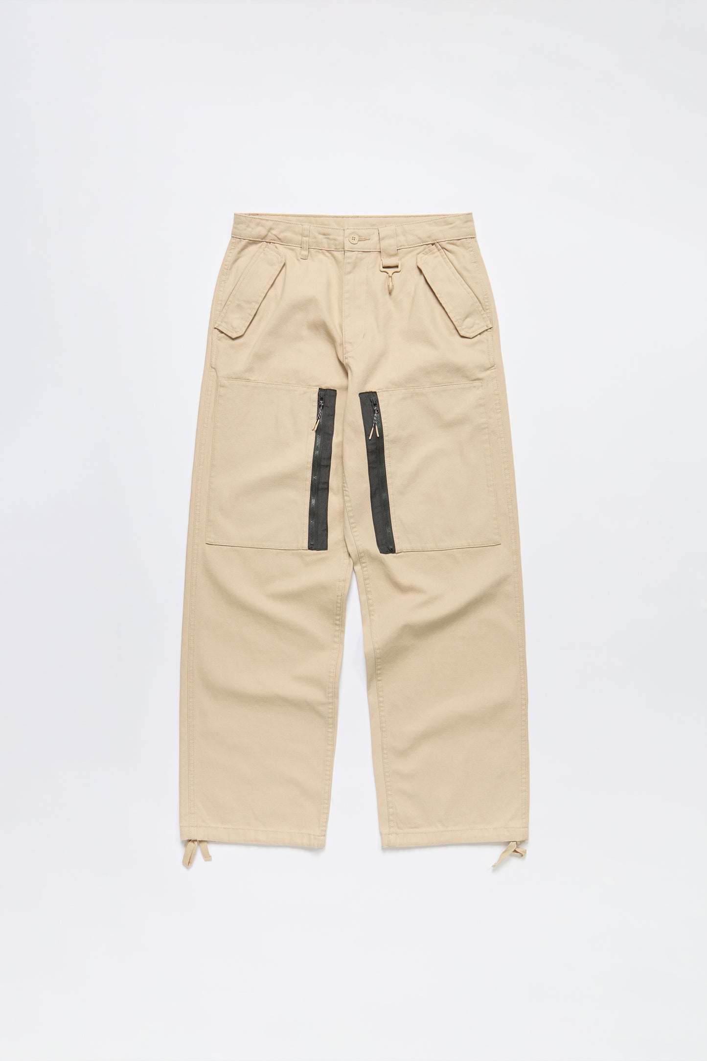 Zip Pocket Cargo Pant in Khaki