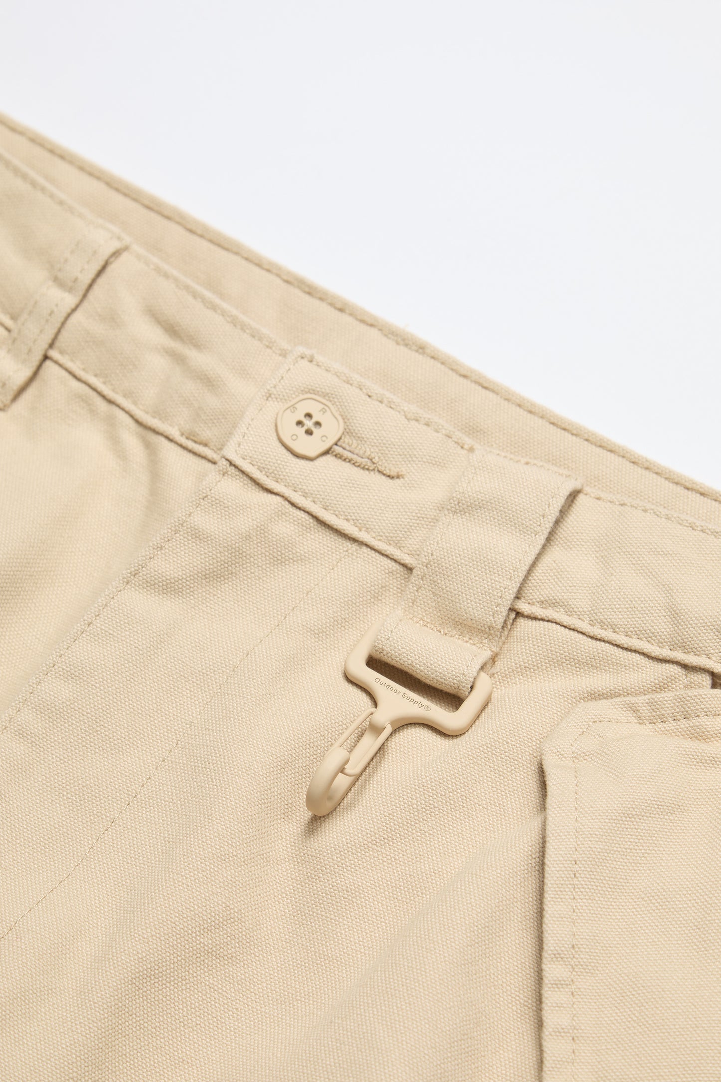 Zip Pocket Cargo Pant in Khaki