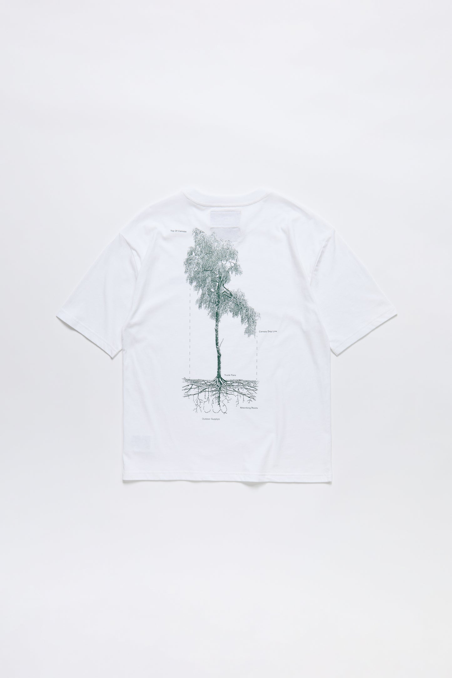 Tree Canopy T-Shirt in White