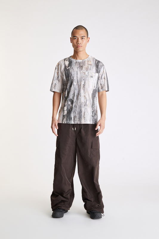 Patch Pocket T-Shirt in Tree Bark Camo