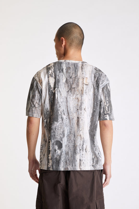 Patch Pocket T-Shirt in Tree Bark Camo