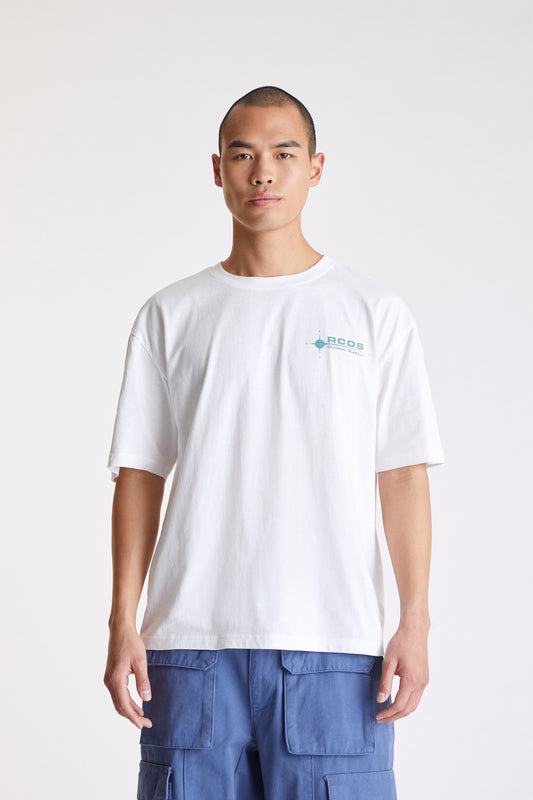 Compass T-Shirt in White