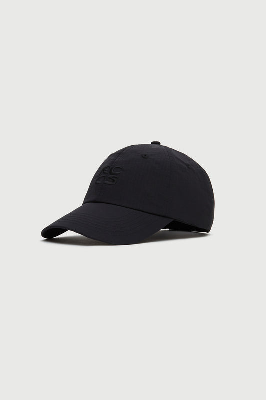 Nylon Ripstop RCOS Hat in Black