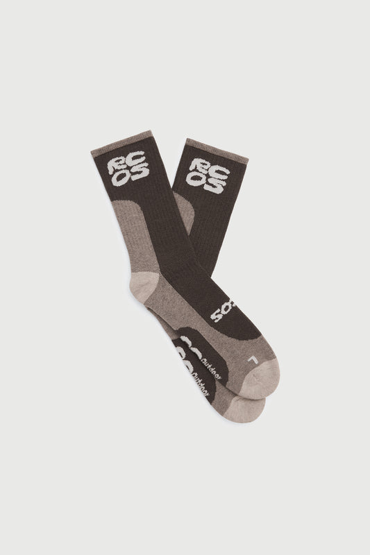 Griffith Hiking Sock in Brown