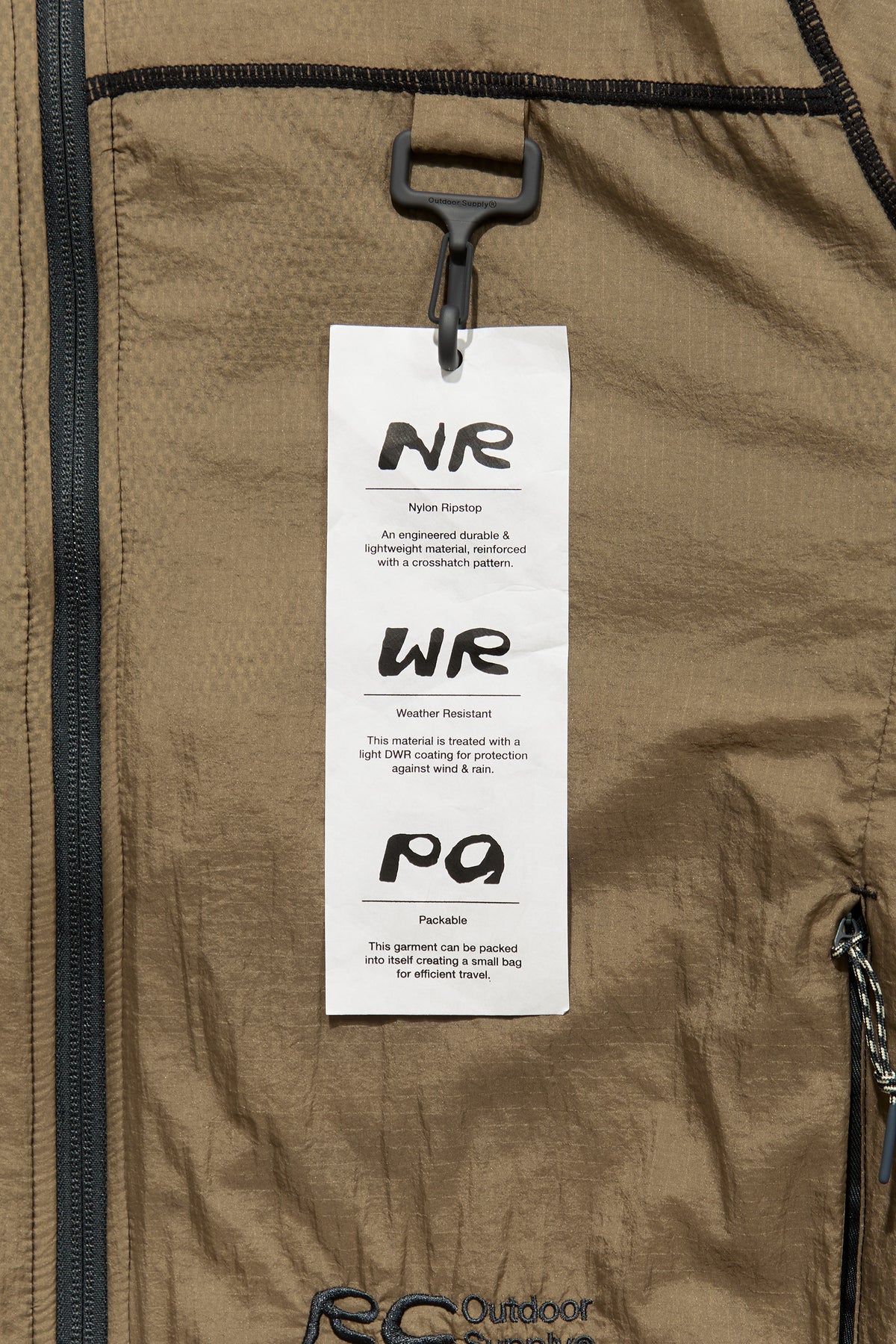 Fleece Lined Griffith Running Jacket - NR.WR.PA