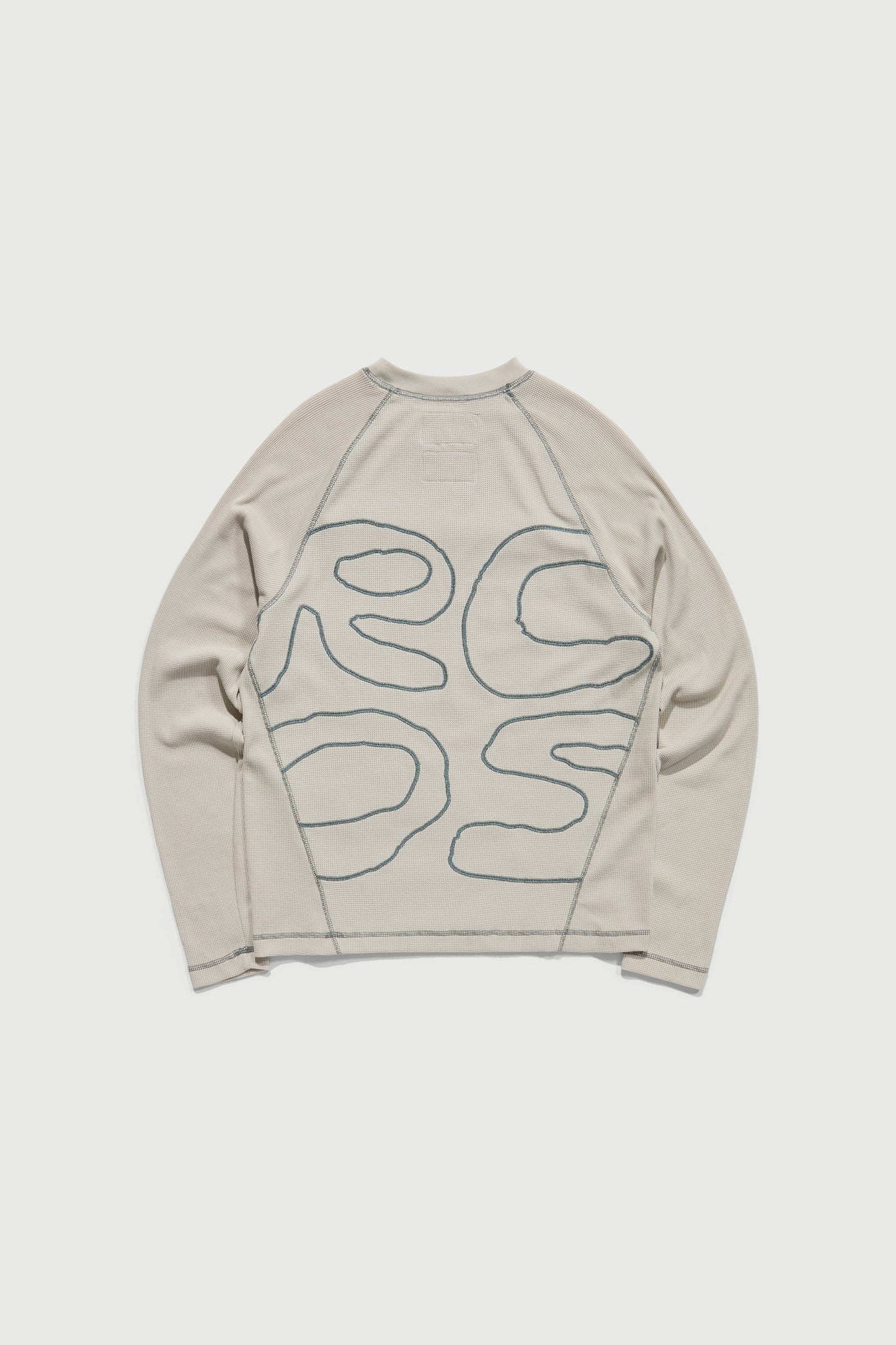 Stack Logo Waffleknit Longsleeve - WK