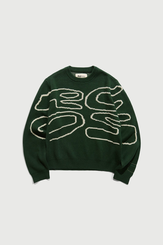 Stack Logo Knit Sweater - CK