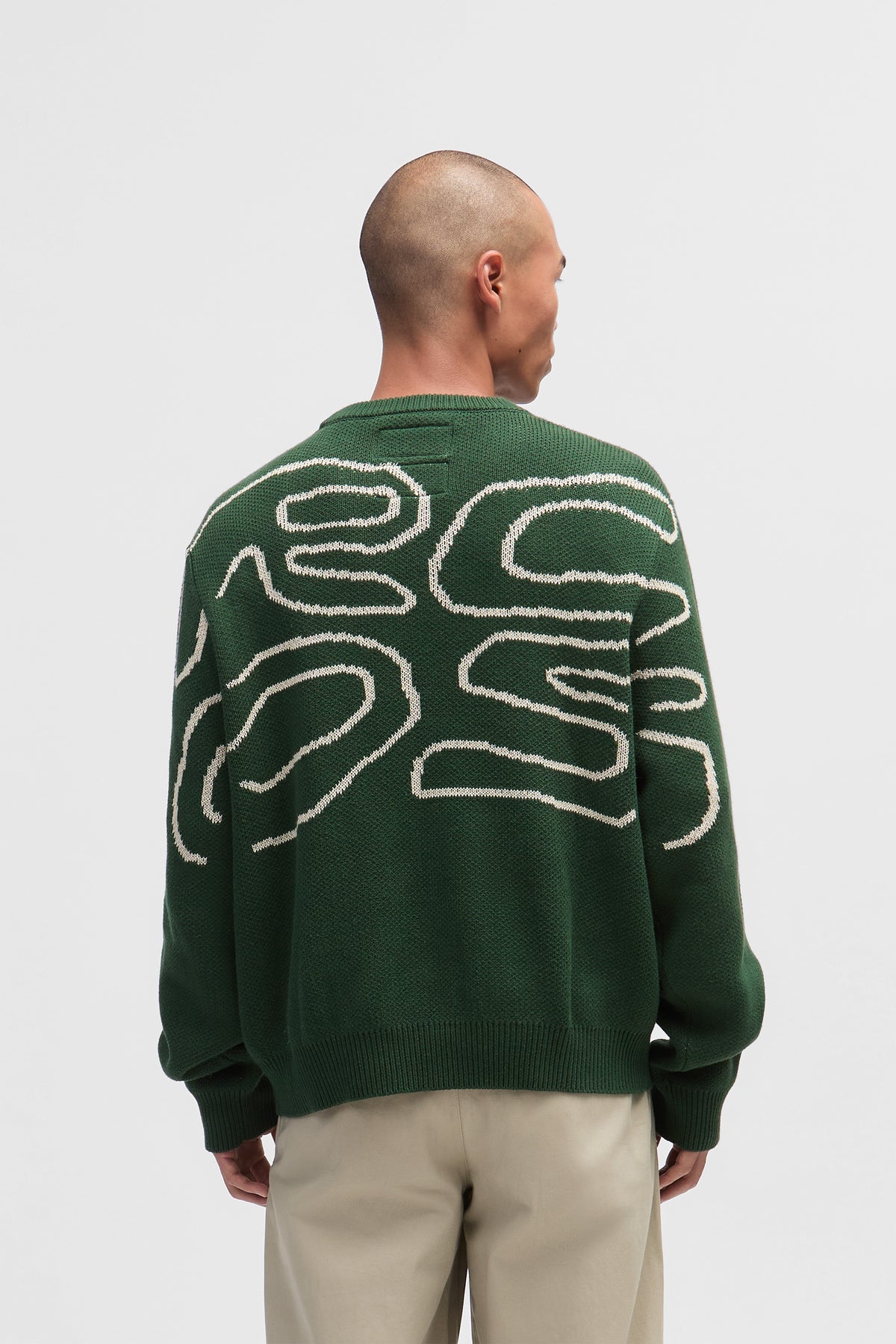 Stack Logo Knit Sweater - CK