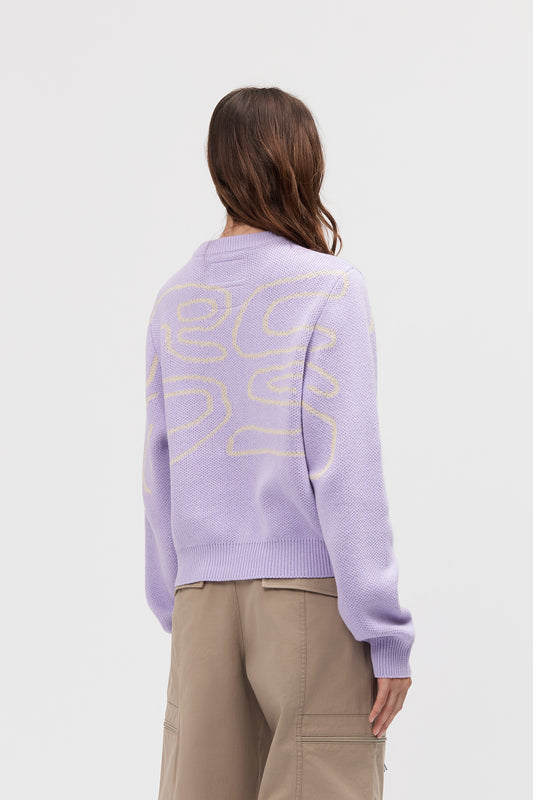 Stack Logo Knit Sweater - CK